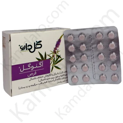 قرص آگنوگل گل دارو ۱۰۰ عدد