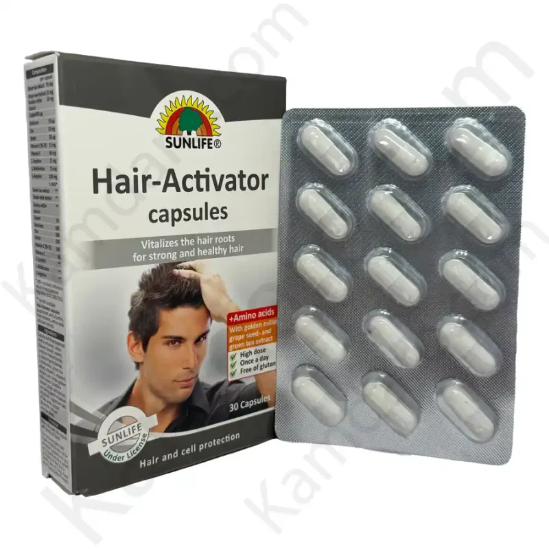 کپسول هیر اکتیواتور سان لایف ۳۰ عددی