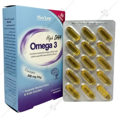 کپسول ژلاتینی امگا 3 دی اچ ای بالا ویواتیون 30 عدد (High DHA)