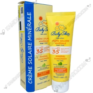 کرم ضد آفتاب کودک SPF35 بیبی اسکین(۵۰ میلی لیتر)