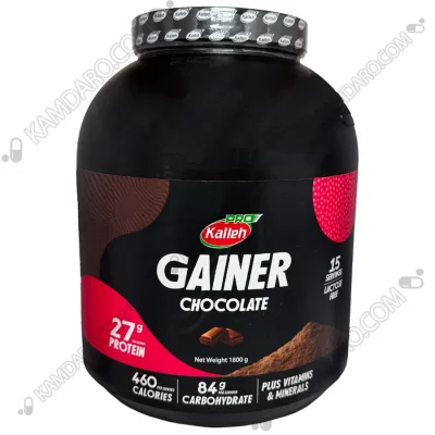 پودر پروتئین گینر با طعم شکلات کاله پرو(۱۸۰۰ گرم)