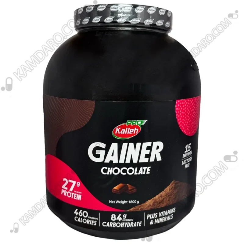 پودر پروتئین گینر با طعم شکلات کاله پرو(۱۸۰۰ گرم)
